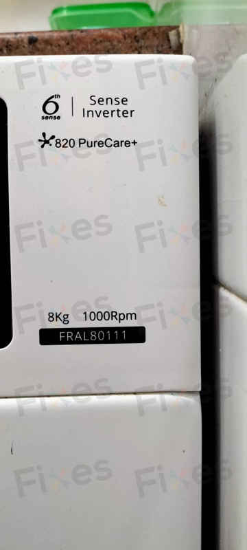 出現故障碼E12,無法正常排水💧Whirlpool惠而浦前置式洗衣機 FRAL80111