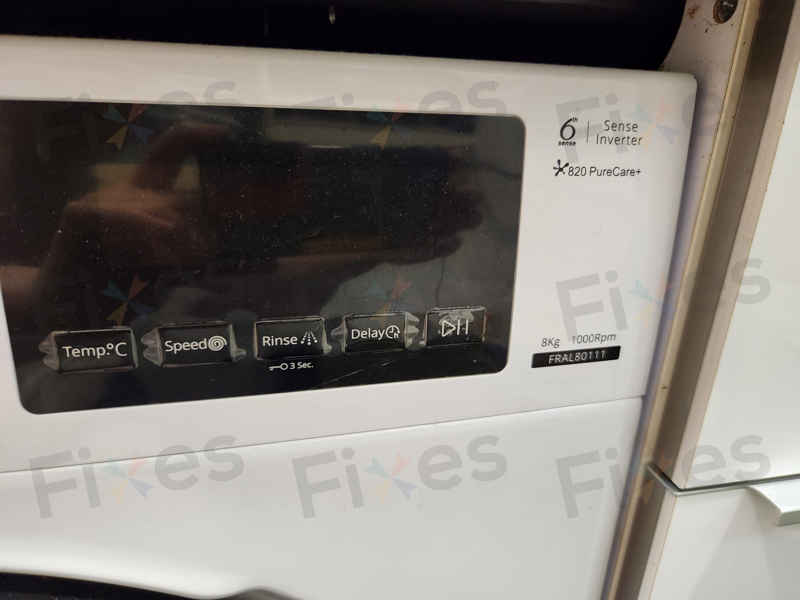 出現故障碼E12,不能排水😱Whirlpool惠而浦前置式洗衣機 FRAL80111