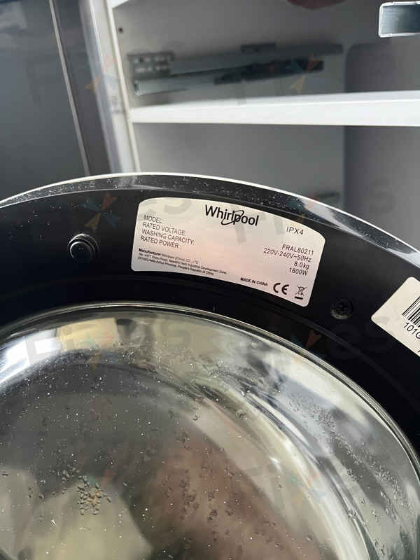 出現故障碼E12，排水問題🌀Whirlpool惠而浦前置式洗衣機 FRAL80211
