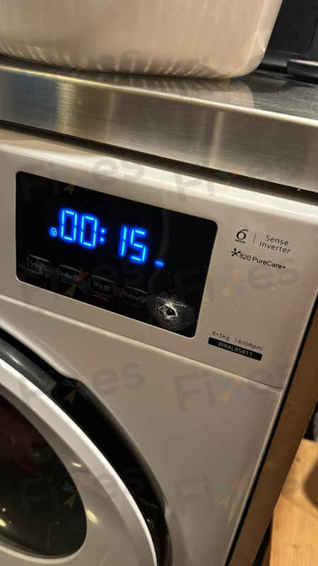 出現故障碼E12,不排水問題😵Whirlpool惠而浦二合一洗衣乾衣機 WRAL85411