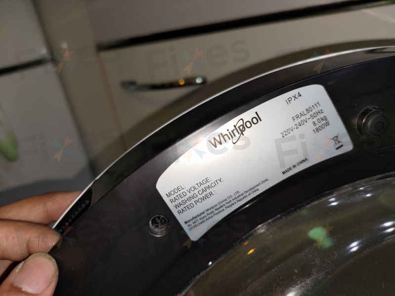 出現故障碼E12,不排水🛠️Whirlpool惠而浦前置式洗衣機 FRAL80111