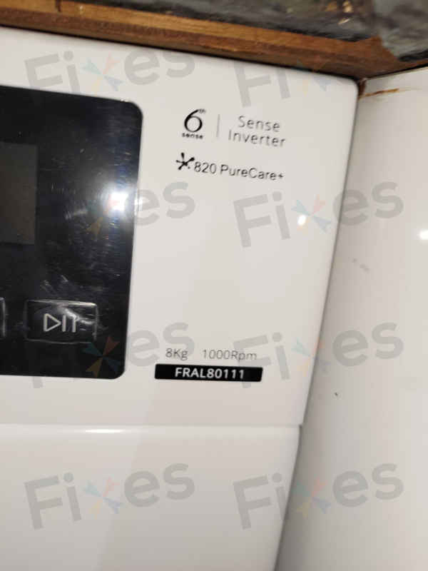 出現故障碼E12,不排水🛠️Whirlpool惠而浦前置式洗衣機 FRAL80111