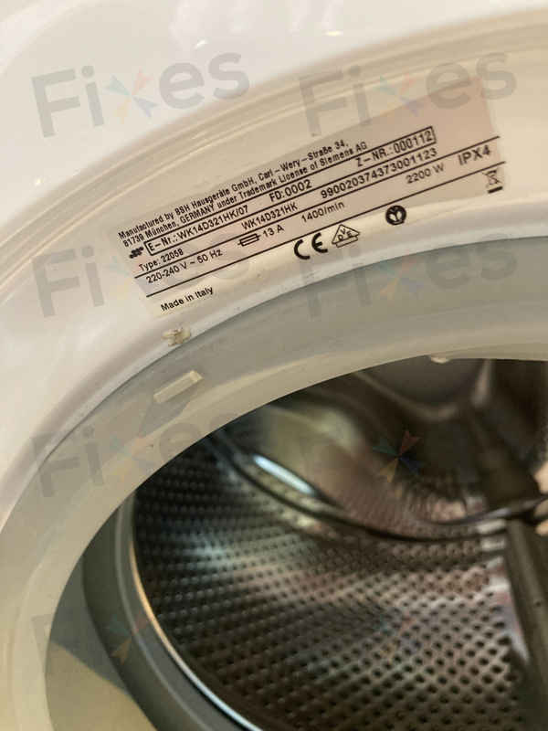 E12故障碼讓洗衣日大亂，這部西門子WK系列洗衣機如何靠一對碳刷重生 🎈