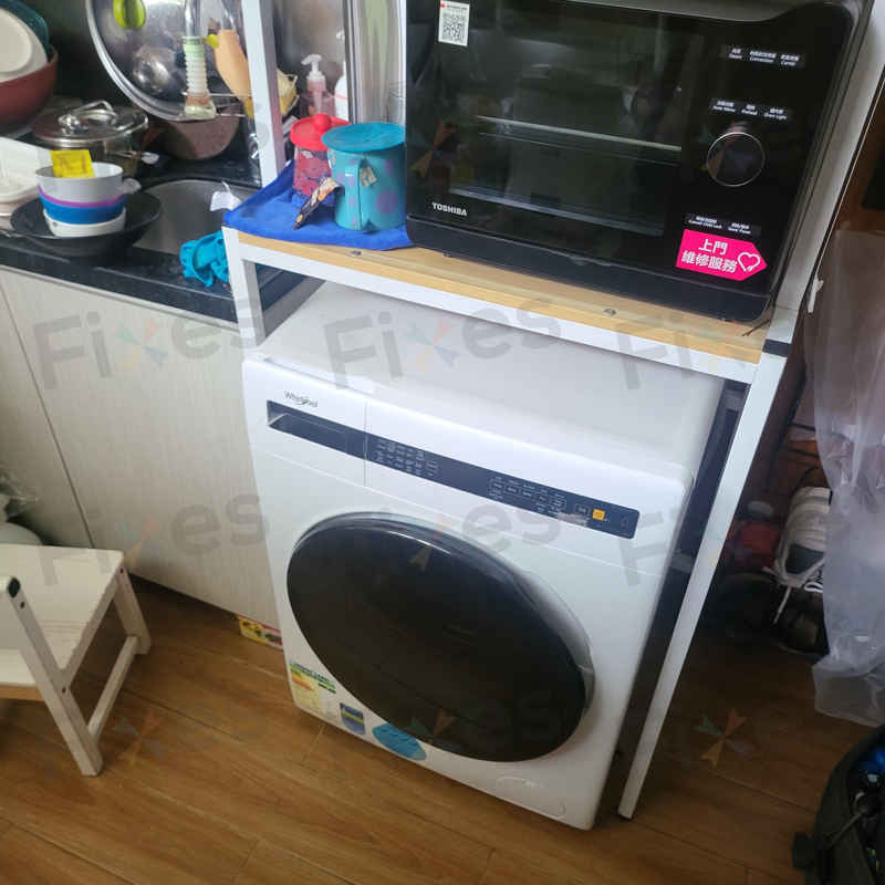 出現故障碼E12💧Whirlpool惠而浦前置式洗衣機 WWEB8502GW