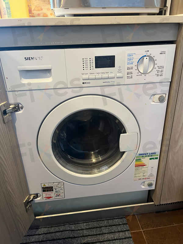 出現故障碼E13及E06🔧Siemens西門子二合一洗衣乾衣機 WK14D321HK/07