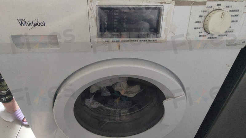 出現故障碼E13🔒Whirlpool惠而浦前置式洗衣機 AWF74141