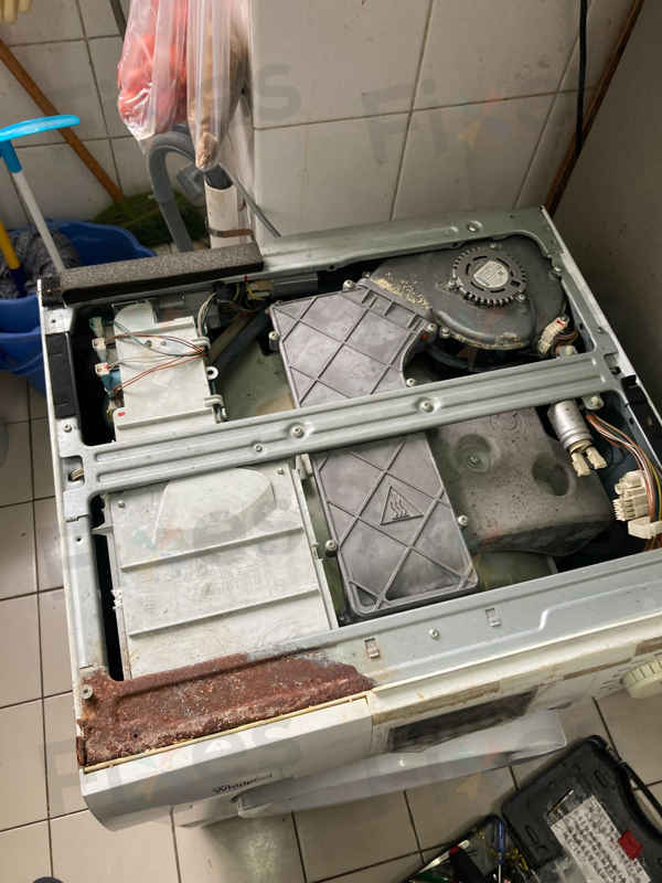 出現故障碼E13🔒Whirlpool惠而浦前置式洗衣機 AWF74141