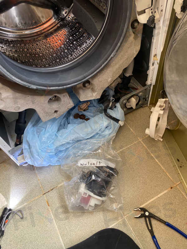 自行清理過濾器慘變大災難？這部博世WAW系列洗衣機E18故障碼修復實錄 😱