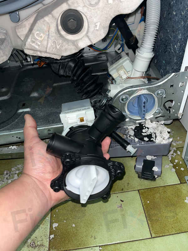 出現故障碼E18🔍Siemens西門子前置式洗衣機 WS12K440HK/08