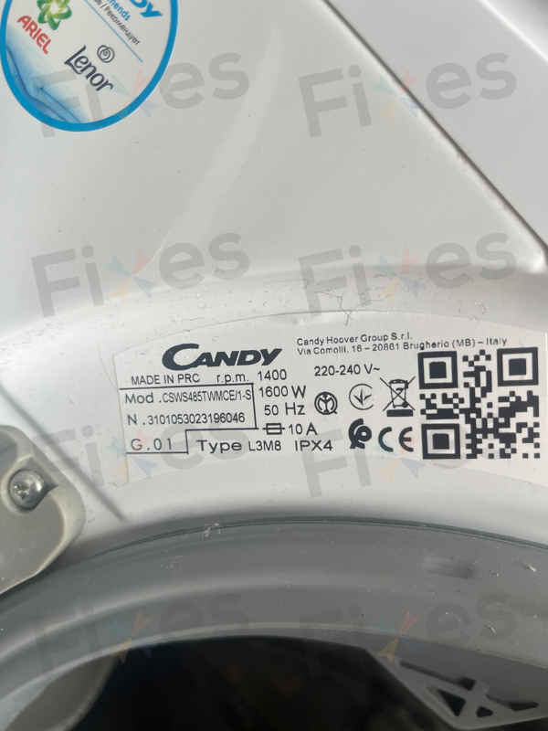 客人目睹排水濾網內的不可思議“硬幣排隊”！這部Candy CSWS系列洗衣機E20修復全紀錄✨