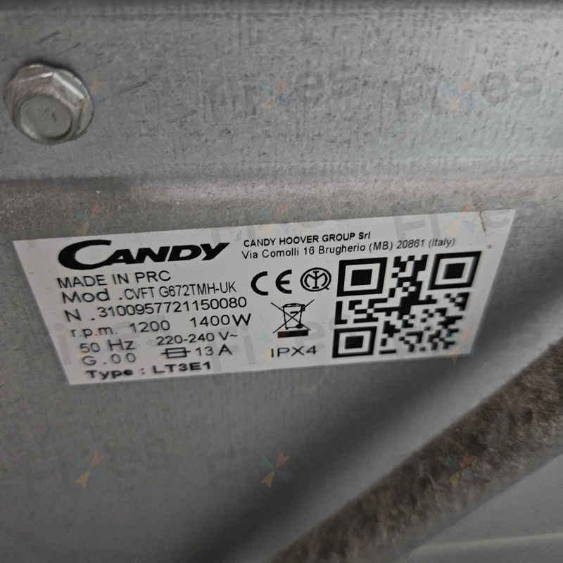洗衣口袋硬幣卡住，這部Candy洗衣機E20故障碼無法排水🤔