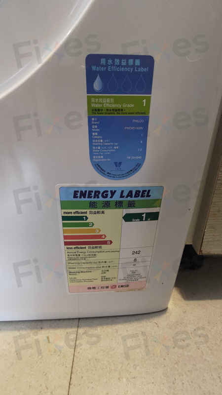 租屋交接最怕這種事:這部Philco PWD系列洗衣機E20故障碼,上一手留下的異物塞爆排水 🧾
