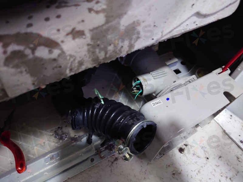 這部Zanussi ZKN系列洗衣機E20故障現場:50支牙線竟成排水主兇🦷