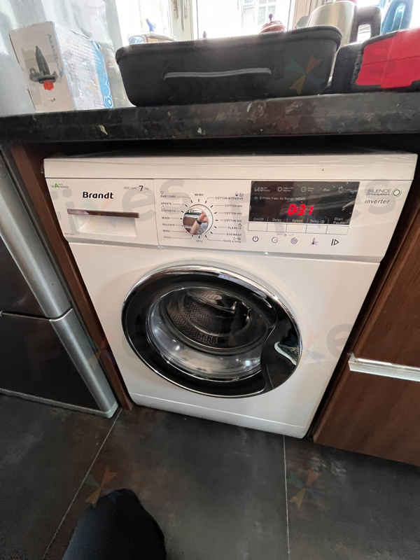 出現故障碼E21🔧Brandt白朗前置式洗衣機 BWF714VX