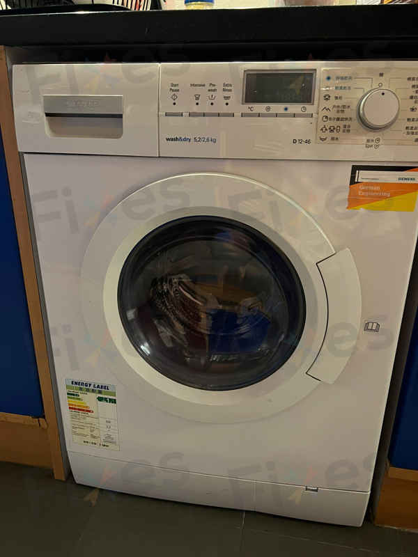 出現故障碼E21，摩打碳刷問題😮Siemens西門子二合一洗衣乾衣機 WD12D460HK/07