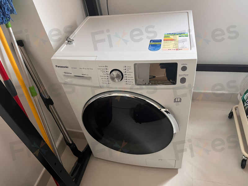 出現故障碼E21,排水問題💧Panasonic樂聲牌二合一洗衣乾衣機 NAS086F1