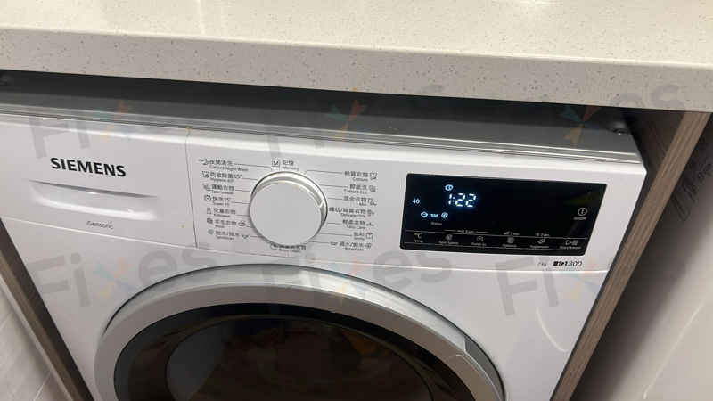 出現故障碼E21😱Siemens西門子前置式洗衣機 WS12S467HK/01