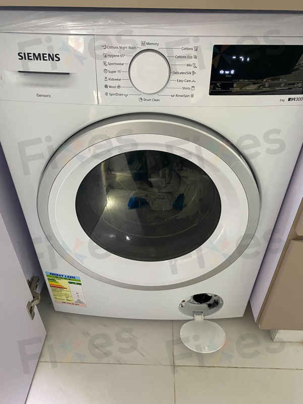 客戶好心先排水卻搞得滿地積水？這部西門子WS系列洗衣機E21維修體驗分享 😅