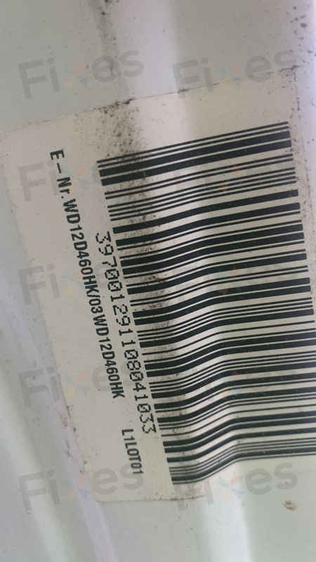 出現故障碼E21⚡️Siemens西門子二合一洗衣乾衣機 WD12D460HK/03