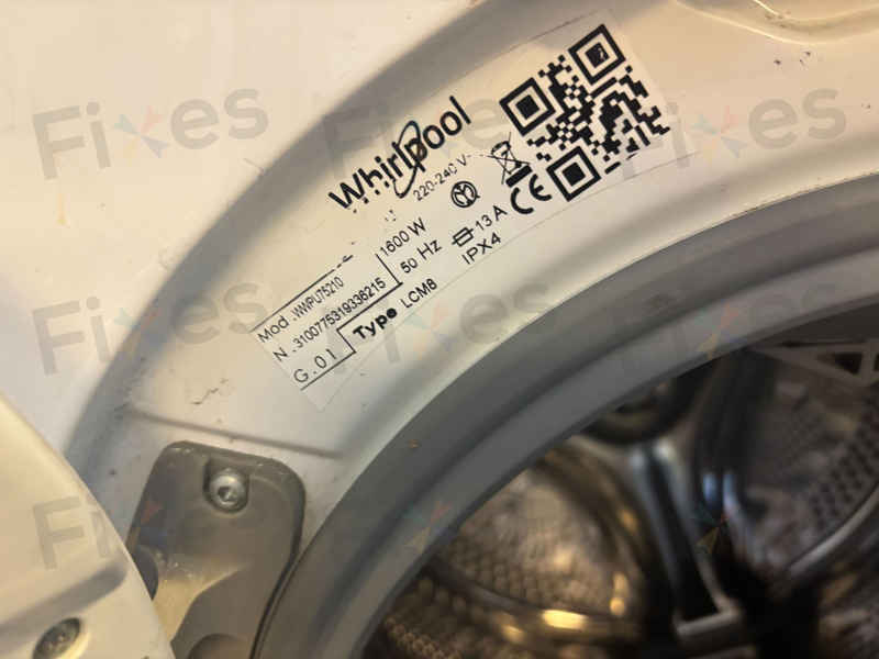 這部Whirlpool WWPU系列洗衣機按下程序鍵瞬間跳E21？線路斷裂背後故事 🤔