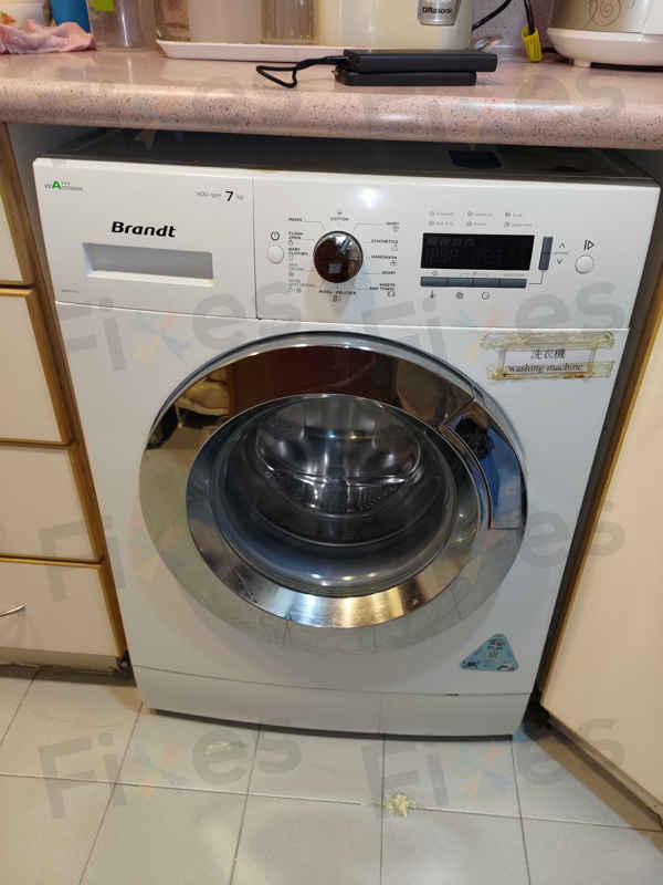 出現故障碼E30🔓Brandt白朗牌前置式洗衣機 BWF5714A