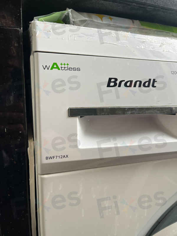 出現故障碼E30😵Brandt白朗牌前置式洗衣機 BWF712AX