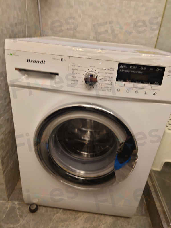 客戶分享:更換門鎖掣後這部Brandt BWF系列前置式洗衣機順利解除E30故障🌟