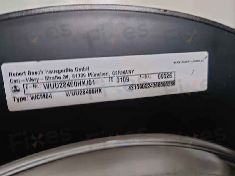 這部Bosch洗衣機的E36故障碼背後，竟藏著雙重問題 🚿