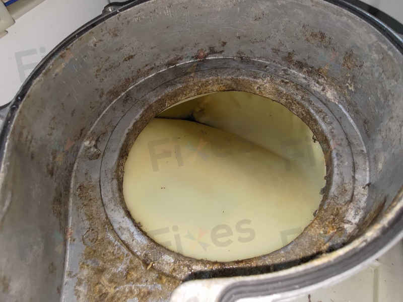 這部Panasonic NAS系列二合一洗衣乾衣機烘乾功能失常並顯示E3A故障碼,竟是入水掣噴霧嘴惹的禍 💨