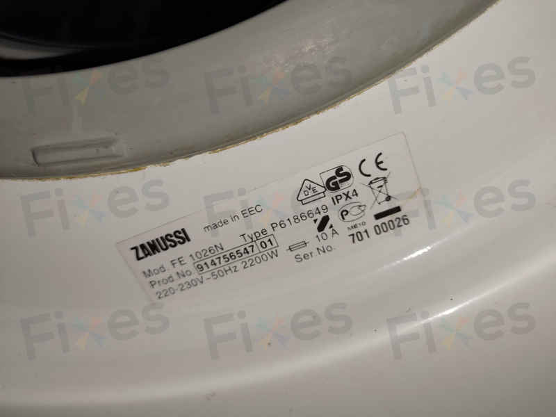 出現故障碼E40🔐Zanussi金章牌前置式洗衣機 FE1026N