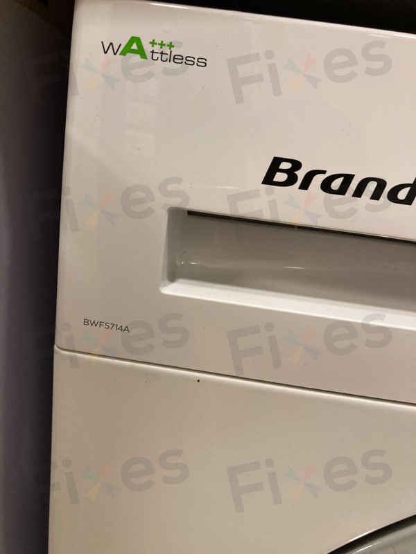 出現故障碼E60，摩打碳刷問題🛠Brandt白朗牌前置式洗衣機 BWF5714A