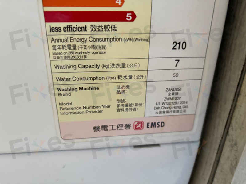 這部Zanussi ZWM系列洗衣機的E60警報，竟與使用時間有密切關係 ⏰