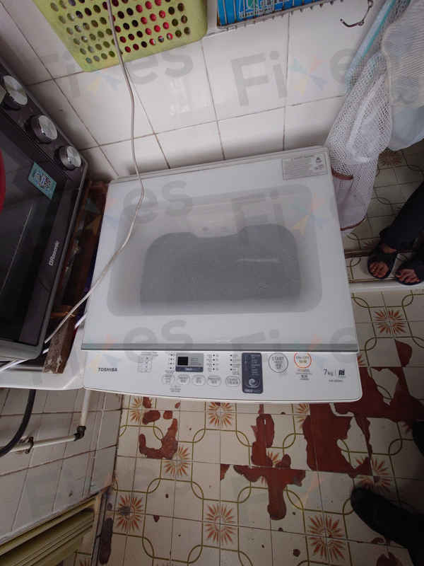 換板後排水+除臭，這部Toshiba AWJ系列洗衣機E7-1故障碼修復體驗✨