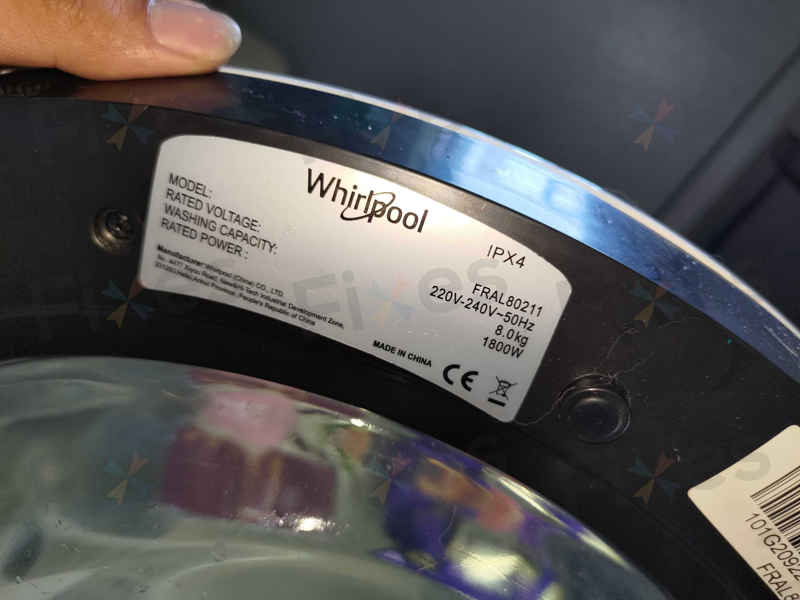 出現故障碼Ed1🚫Whirlpool惠而浦前置式洗衣機 FRAL80211