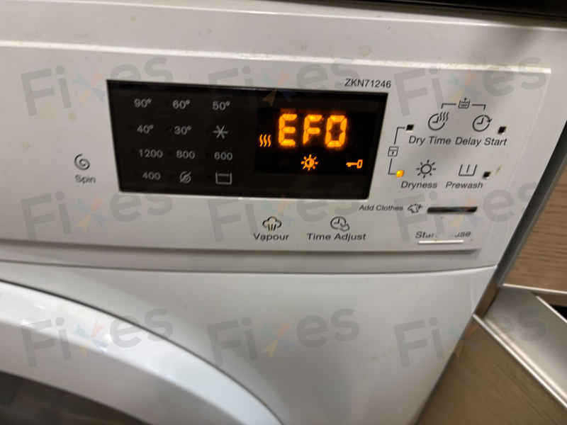 解決Zanussi ZKN系列洗衣機EF0故障碼：這位客戶的一石二鳥維修體驗 🎯