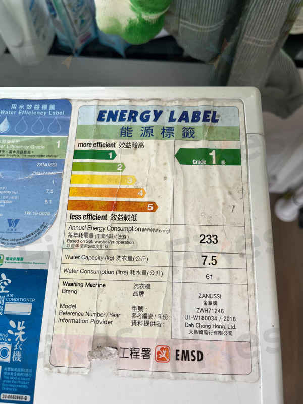 Zanussi ZWH系列洗衣機EF0故障:師傅巧手修復排水喉小洞的過程分享 🛠