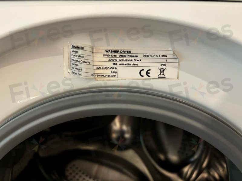 出現故障碼Err1🔍Baumatic前置式洗衣機 BWDI1216
