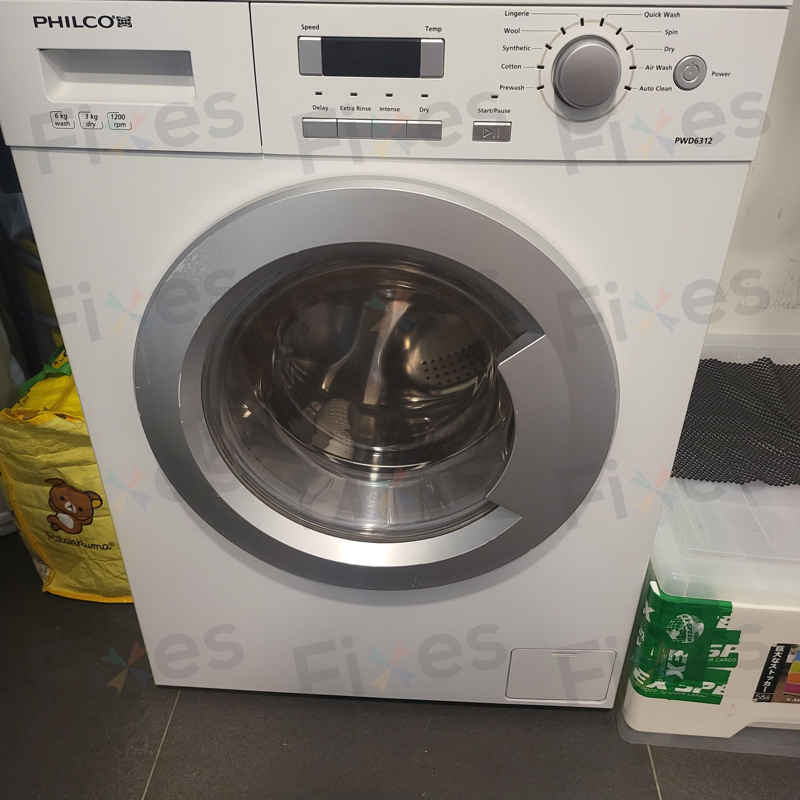 出現故障碼Err2😓Philco飛歌牌前置式洗衣機 PWD6312