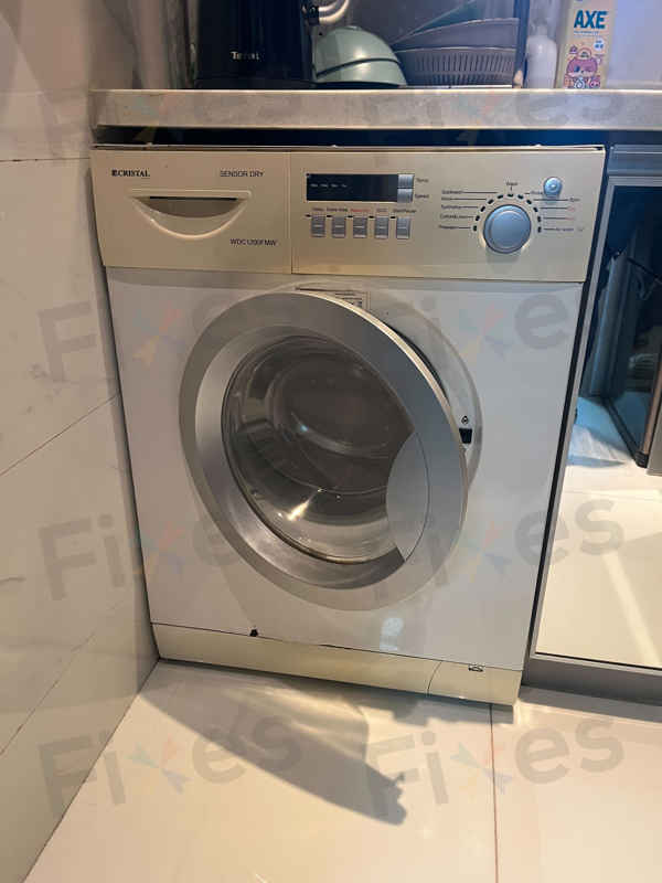 出現故障碼Err7🔩Cristal尼斯牌二合一洗衣乾衣機 WDC1200FMW