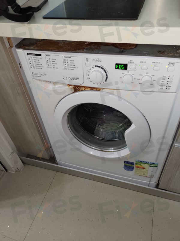 出現故障碼F05🔄Indesit依達時前置式洗衣機 EWSD61252WUK