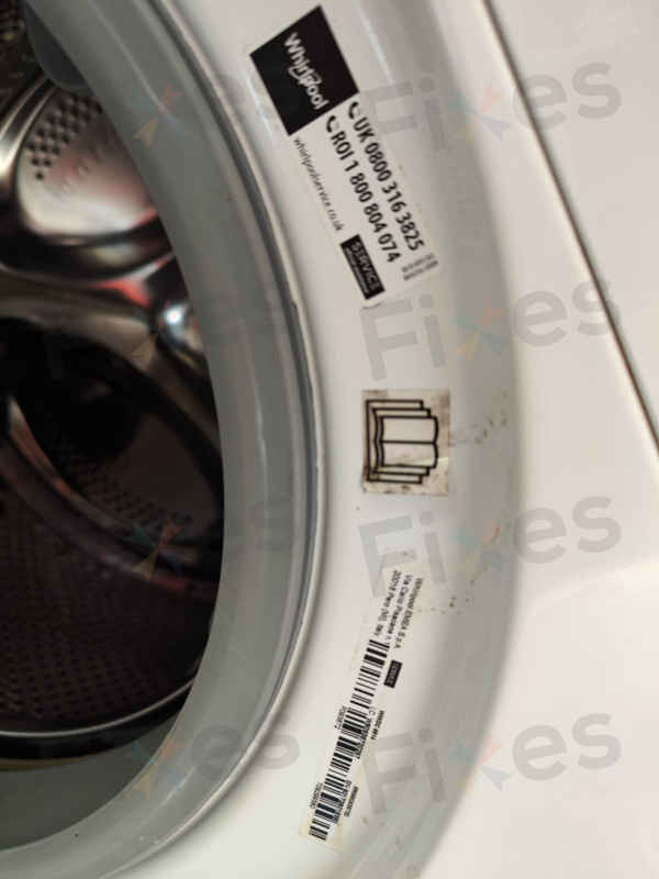 這部Whirlpool WWDC系列洗衣機F05故障碼,原來排水泵早已暗中受損 🌀