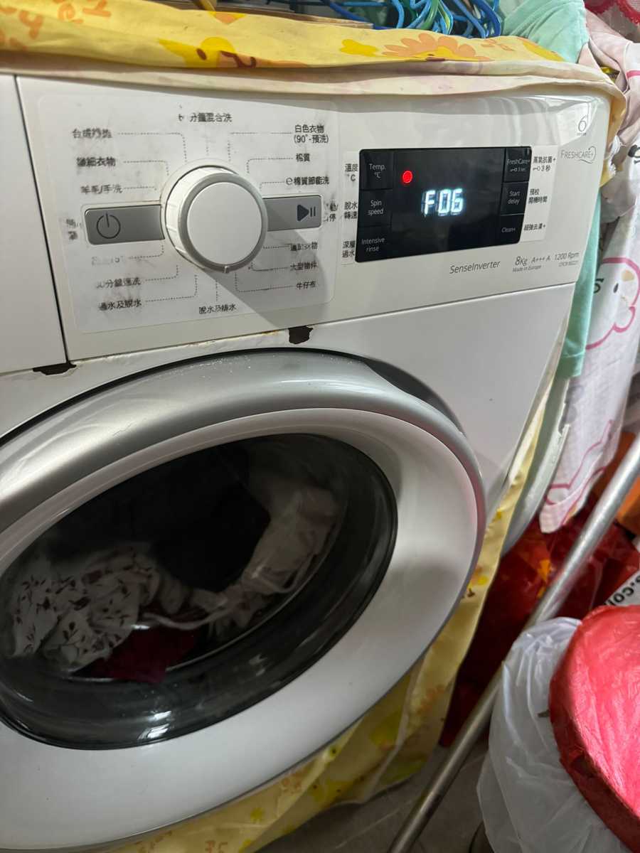 解決惠而浦「CFCR系列」洗衣機F06故障碼，原來還要注意這個環境因素 🌡️