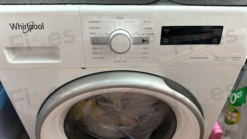 出現故障碼F06,無法開門🔧Whirlpool惠而浦前置式洗衣機 CFCR70111