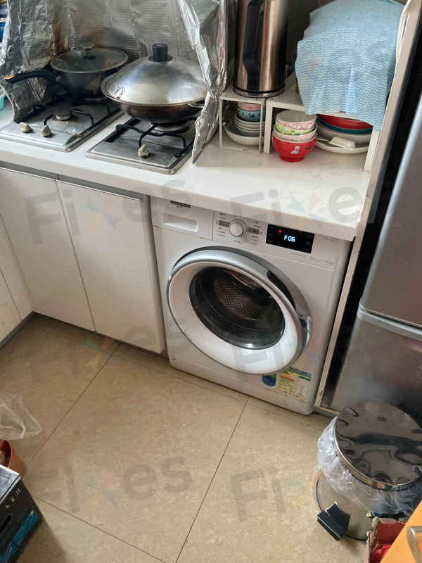 出現故障碼F06,門鎖問題完美解決😊Whirlpool惠而浦前置式洗衣機 CFCR80221