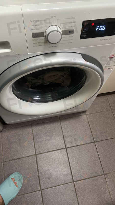 出現故障碼F06，門鎖失靈🔒Whirlpool惠而浦前置式洗衣機 FFCR70420
