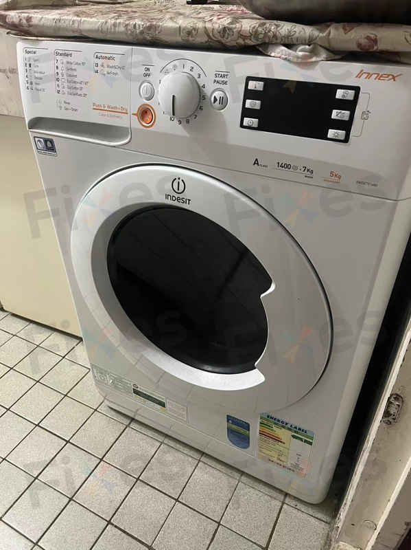 出現故障碼F06,門鎖故障🔒Indesit依達時前置式洗衣機 XWDE751480XWUK