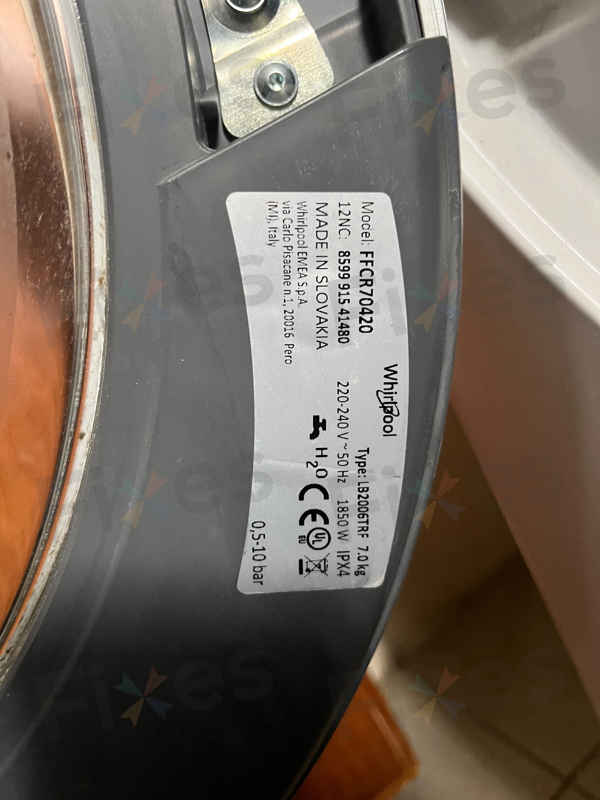 出現故障碼F06,門鎖掣故障🔒Whirlpool惠而浦前置式洗衣機 FFCR70420