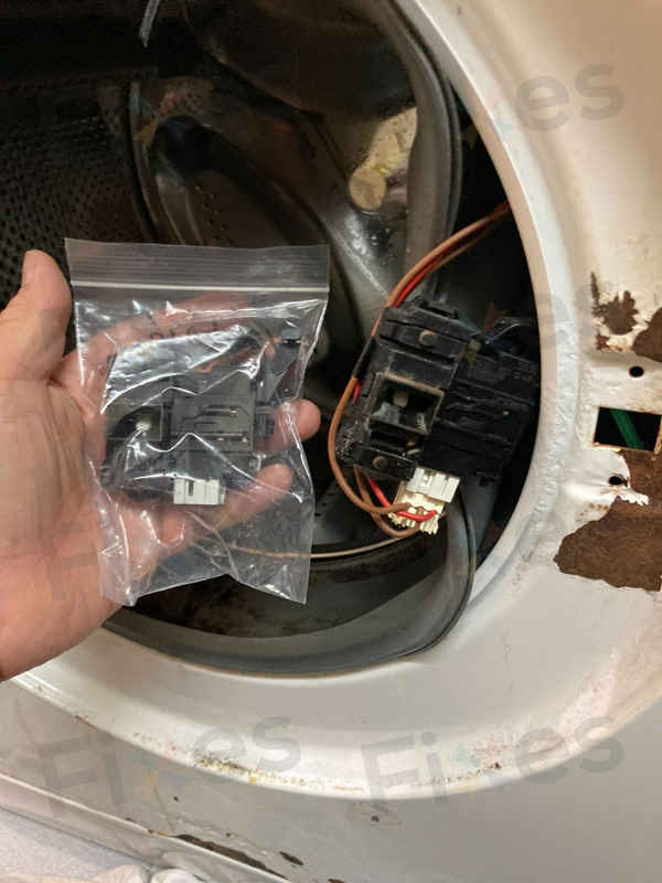 出現故障碼F06，門鎖死解決😊Whirlpool惠而浦前置式洗衣機 FFCR70120