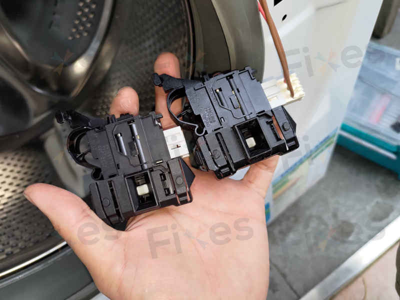 出現故障碼F06,門鎖問題🔐Whirlpool惠而浦前置式洗衣機 CFCR80221
