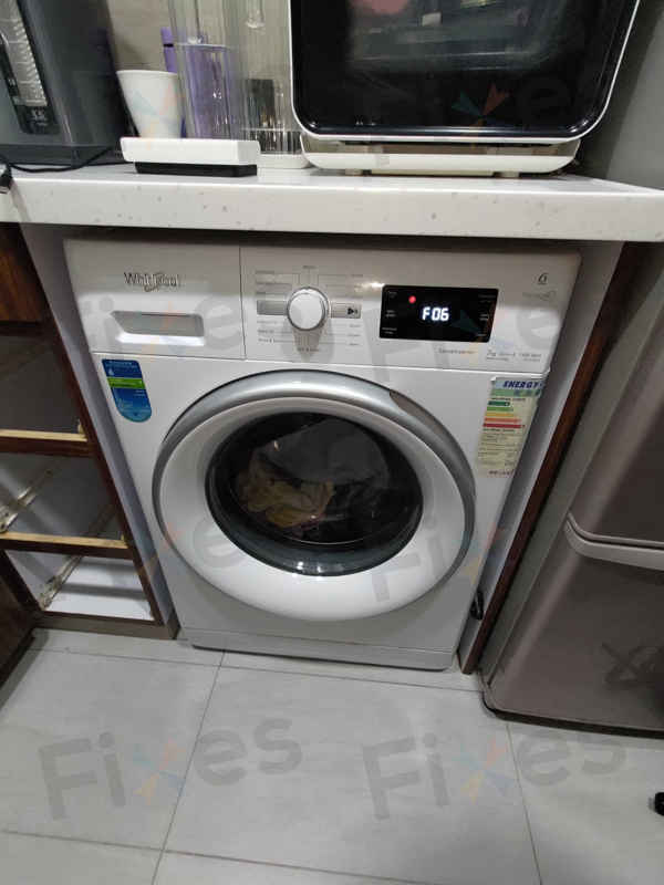 出現故障碼F06，門鎖問題🔒Whirlpool惠而浦前置式洗衣機 FFCR70420